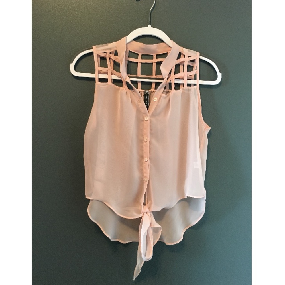 Poof Culture: Cut-Out Blouse